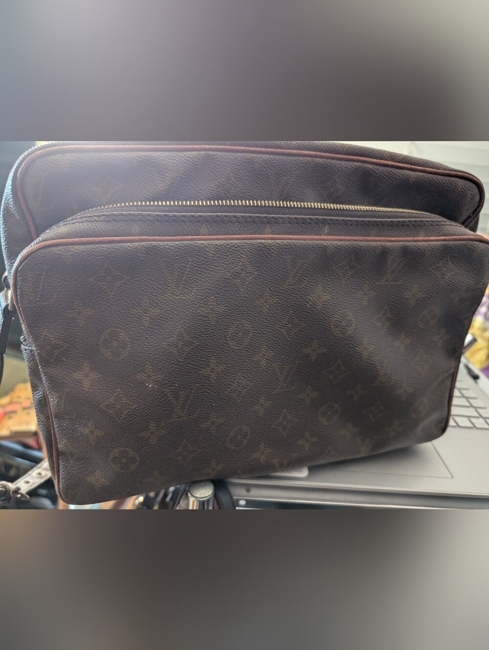 LV Nile GM Vintage Crossbody As Is